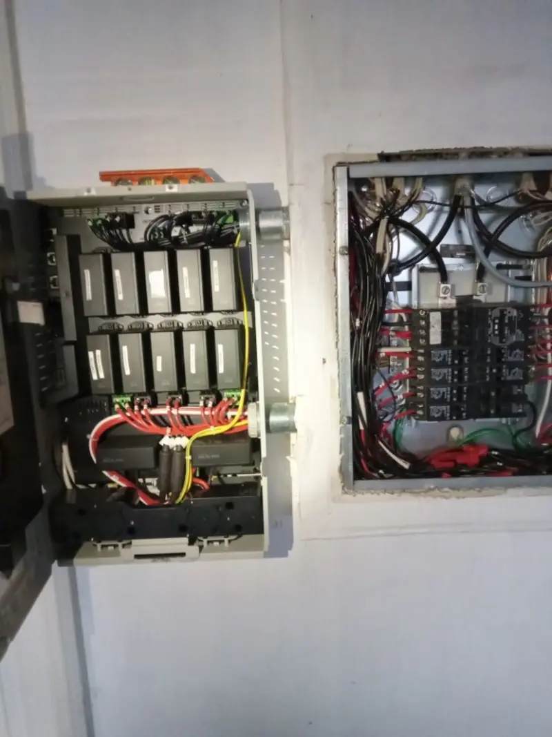 Electrical panel upgrade completed for Indoor Lighting Installation in Brewton